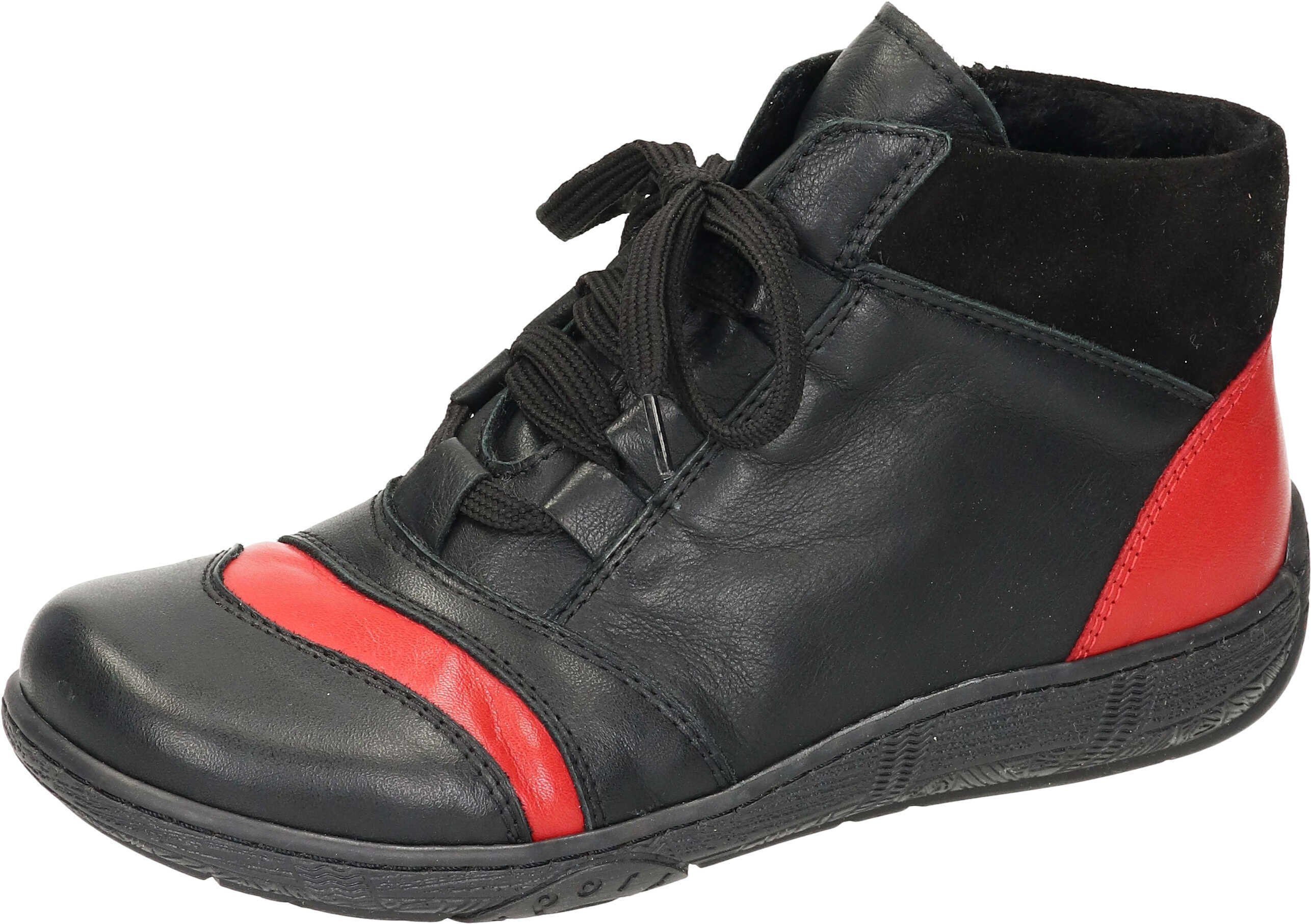 Manitu Сапогиetten Schnürstiefelette aus echtem Leder