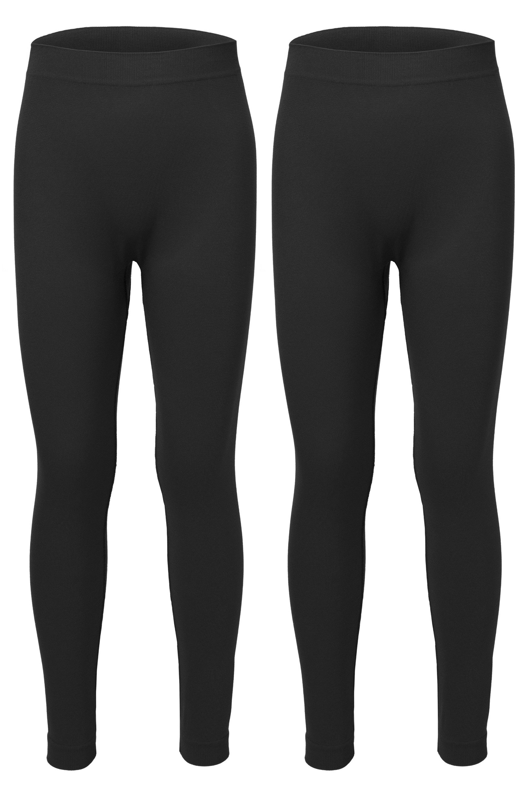 Ladeheid Funktionsunterhose 2er Pack Lange Unterhosen Kinder Jungen für Winter Sport LA40-259 (1-St)