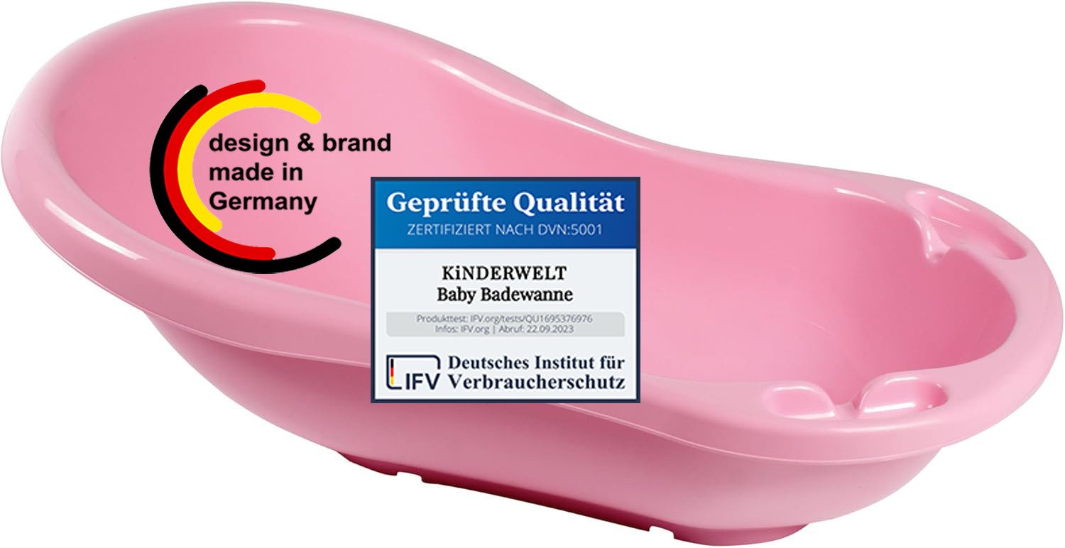 Babybadewanne Baby Badewanne 5 Farben super Design Farbe Rosa