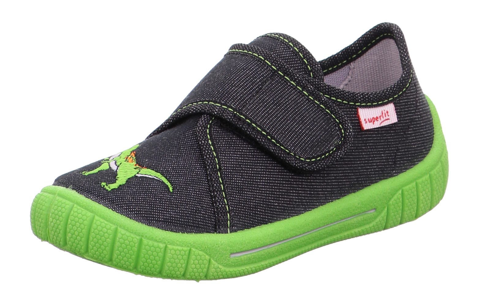 Superfit superfit Kinder Hausschuh BILL 1-800278-0010 schwarz Hausschuh