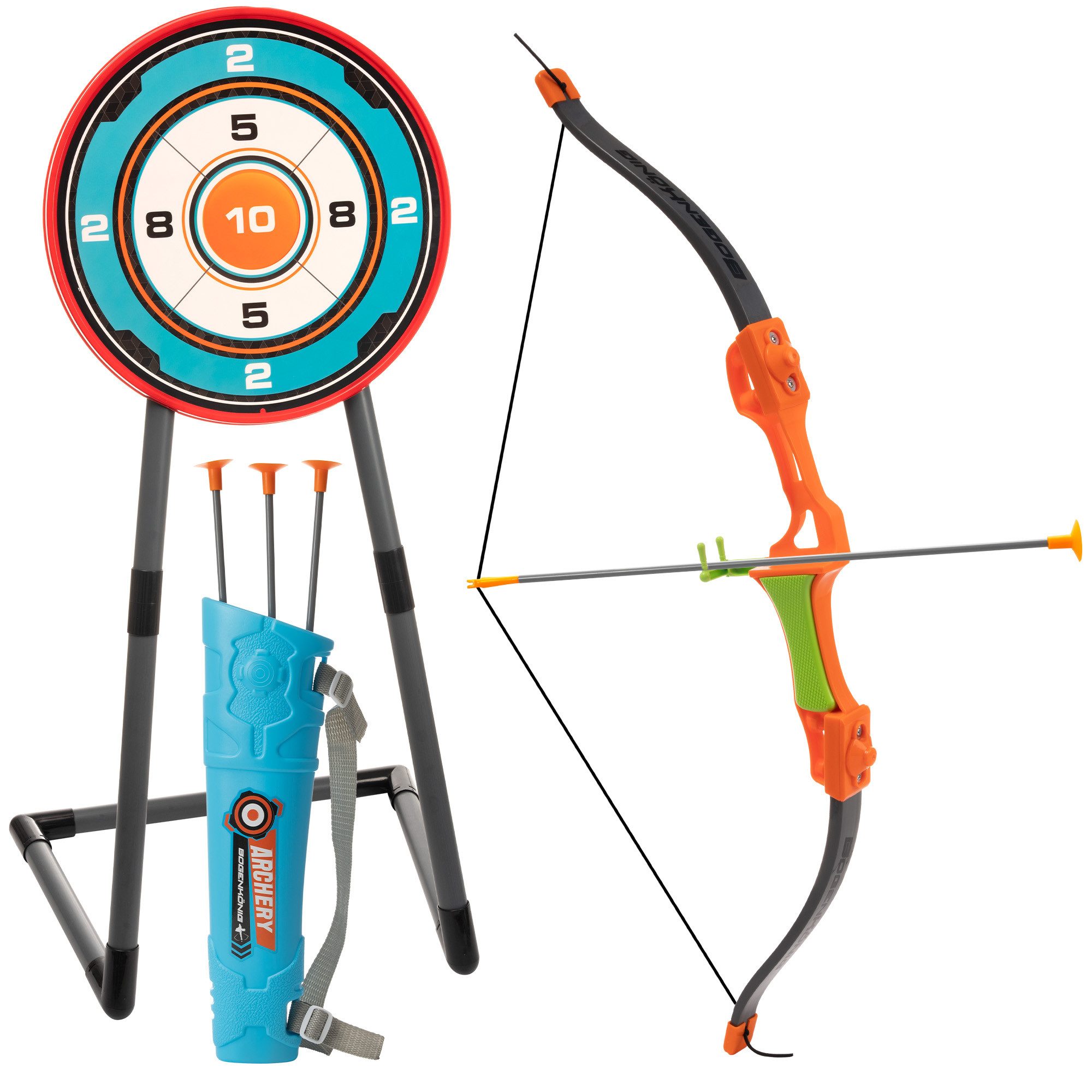 Bogenkönig Kinderbogenset Pfeil und Bogen Kinder Spielzeug Set