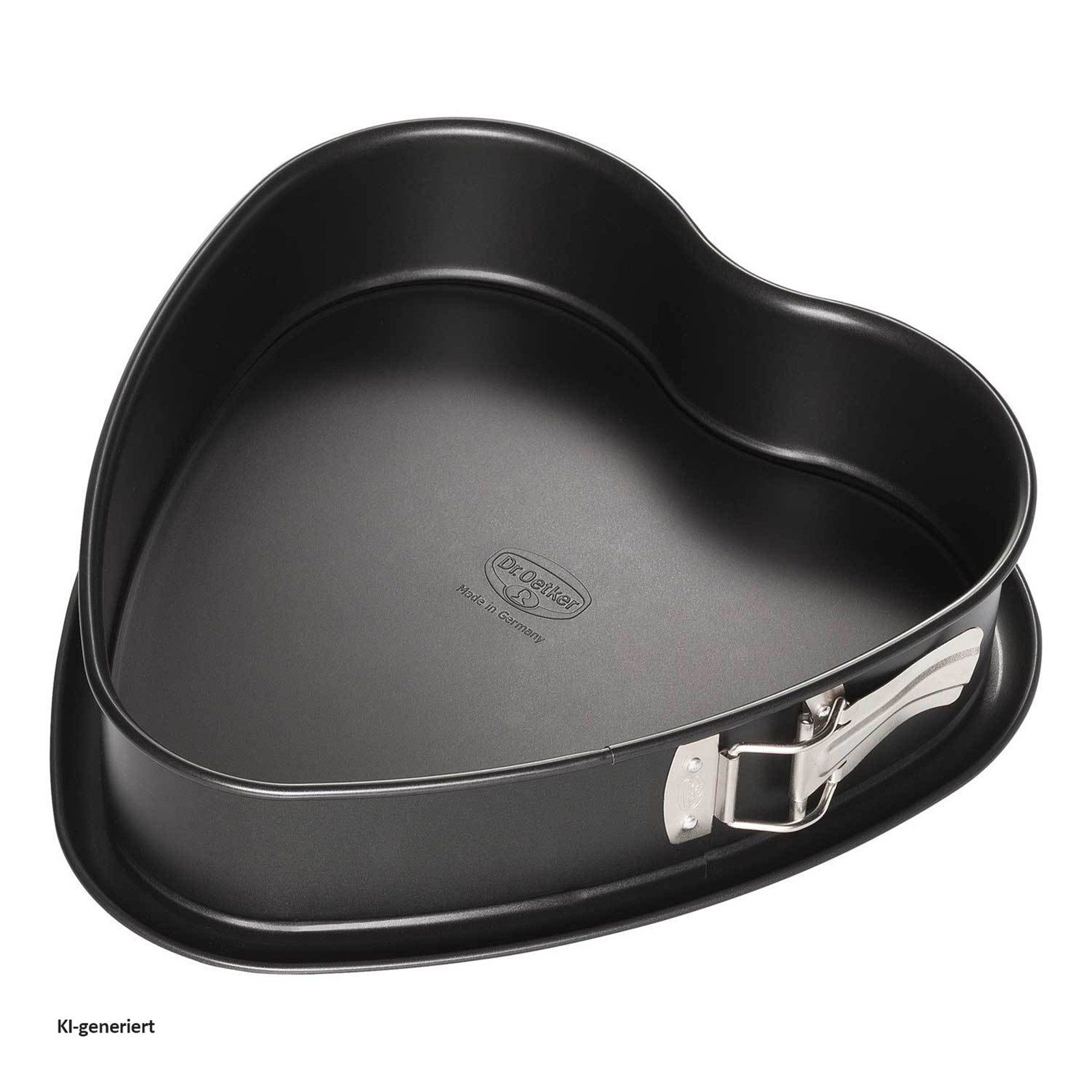 Dr. Oetker Küchenhelfer Springform Herz-Springform mit Auslaufschutzboden Tradition, (Stück 1-tlg), Backform