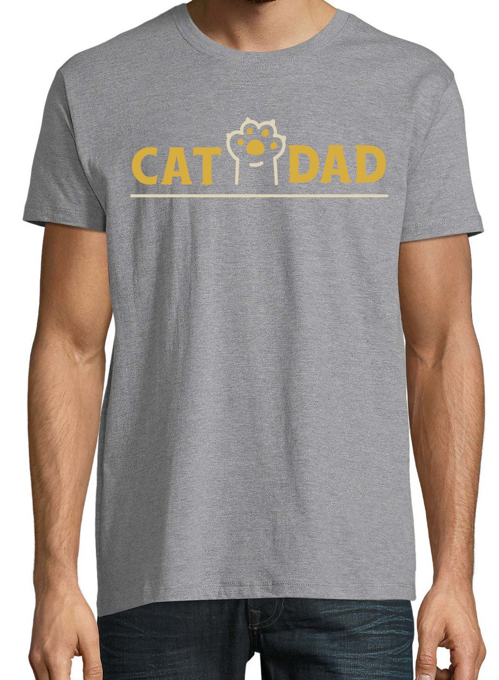 Youth Designz Print-Shirt Cat Dad Herren günstig online kaufen