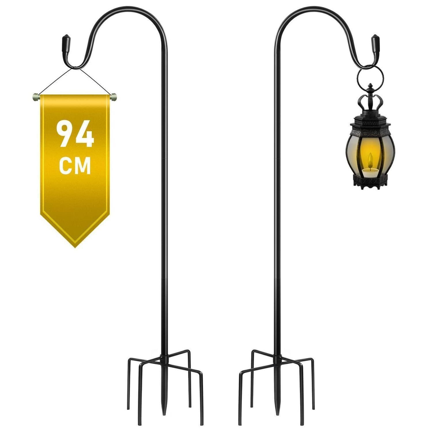 LuxusKollektion Wandhaken Gartenlaternenhaken 94cm 2er-Set, (2-St)