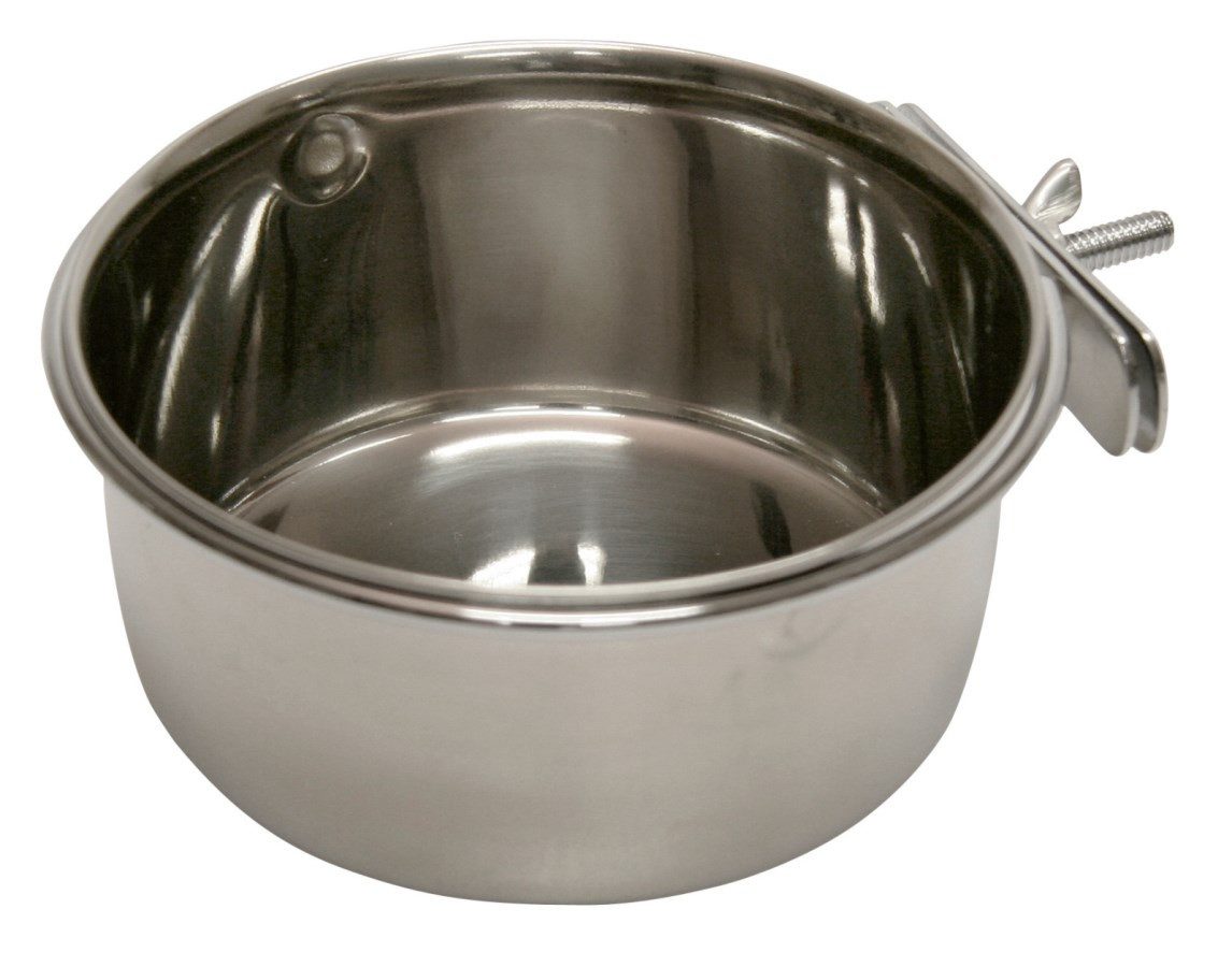 Kerbl Kleintierstall Kerbl Edelstahlnapf 600 ml, Ø 12 cm