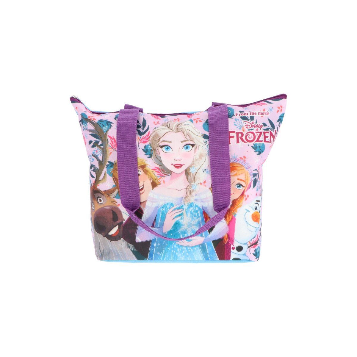 Disney Frozen Strandtasche Eiskönigin Strandtasche 47cm – Magic Crew Disney Bag (1-tlg) – Bild 4 von 4
