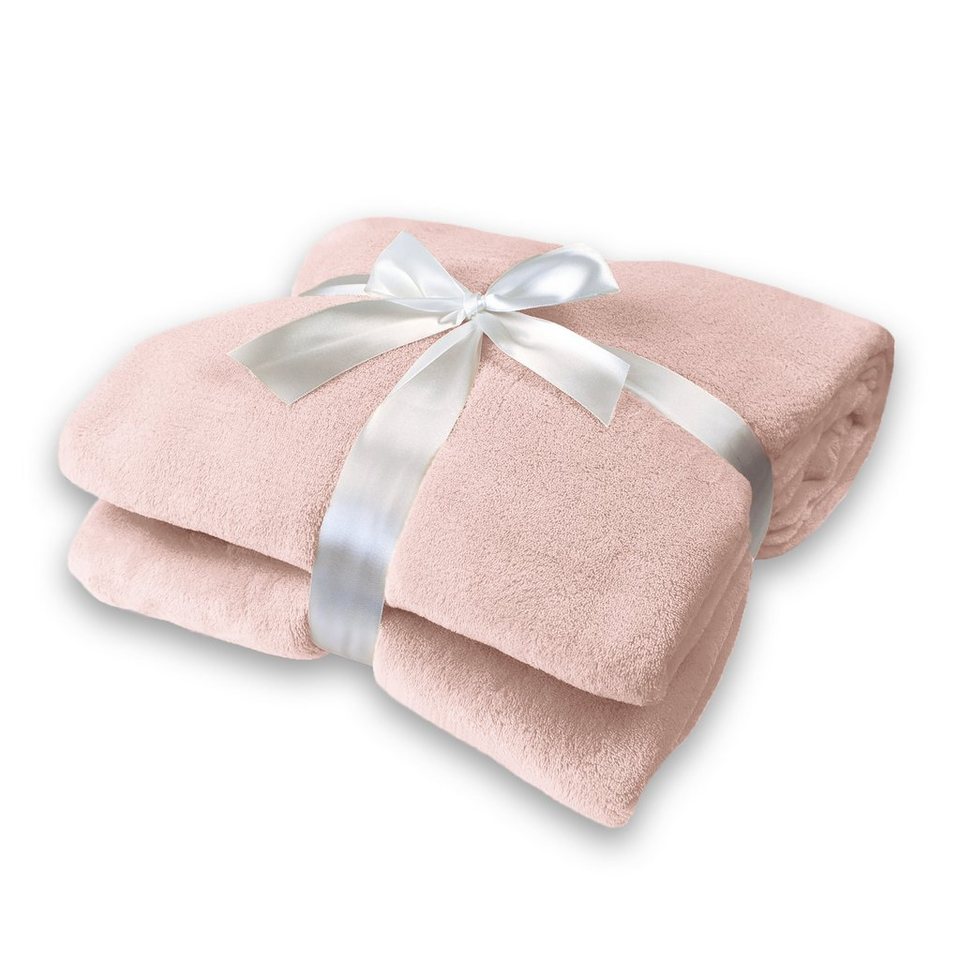 Wohndecke Coral Fleece Decke, Delindo Lifestyle, mit Soft-Cashmere-Touch