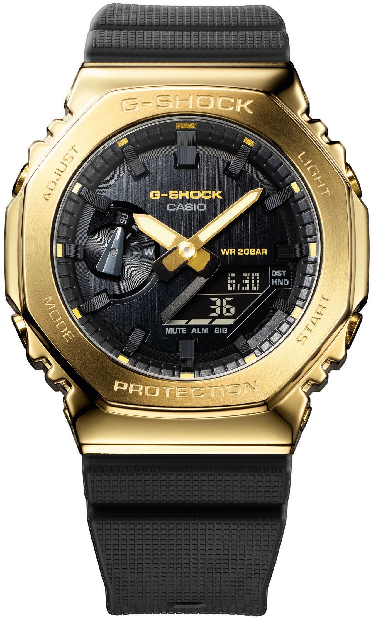 CASIO G-SHOCK Chronograph GM-2100G-1A9ER, Quarzuhr,Armbanduhr,Herrenuhr,dig günstig online kaufen