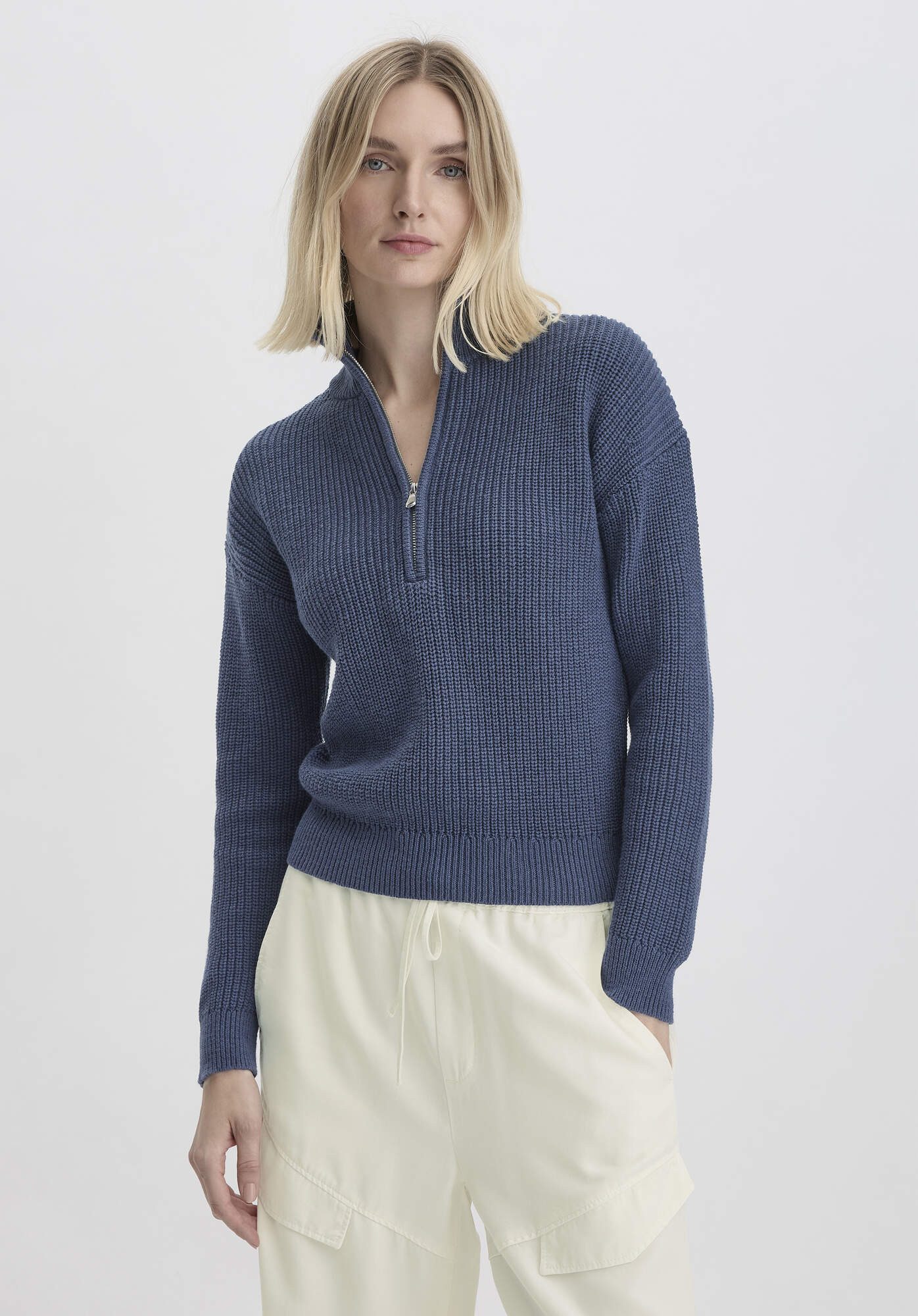 Hessnatur Strickpullover aus reiner Bio-Baumwolle (1-tlg) günstig online kaufen