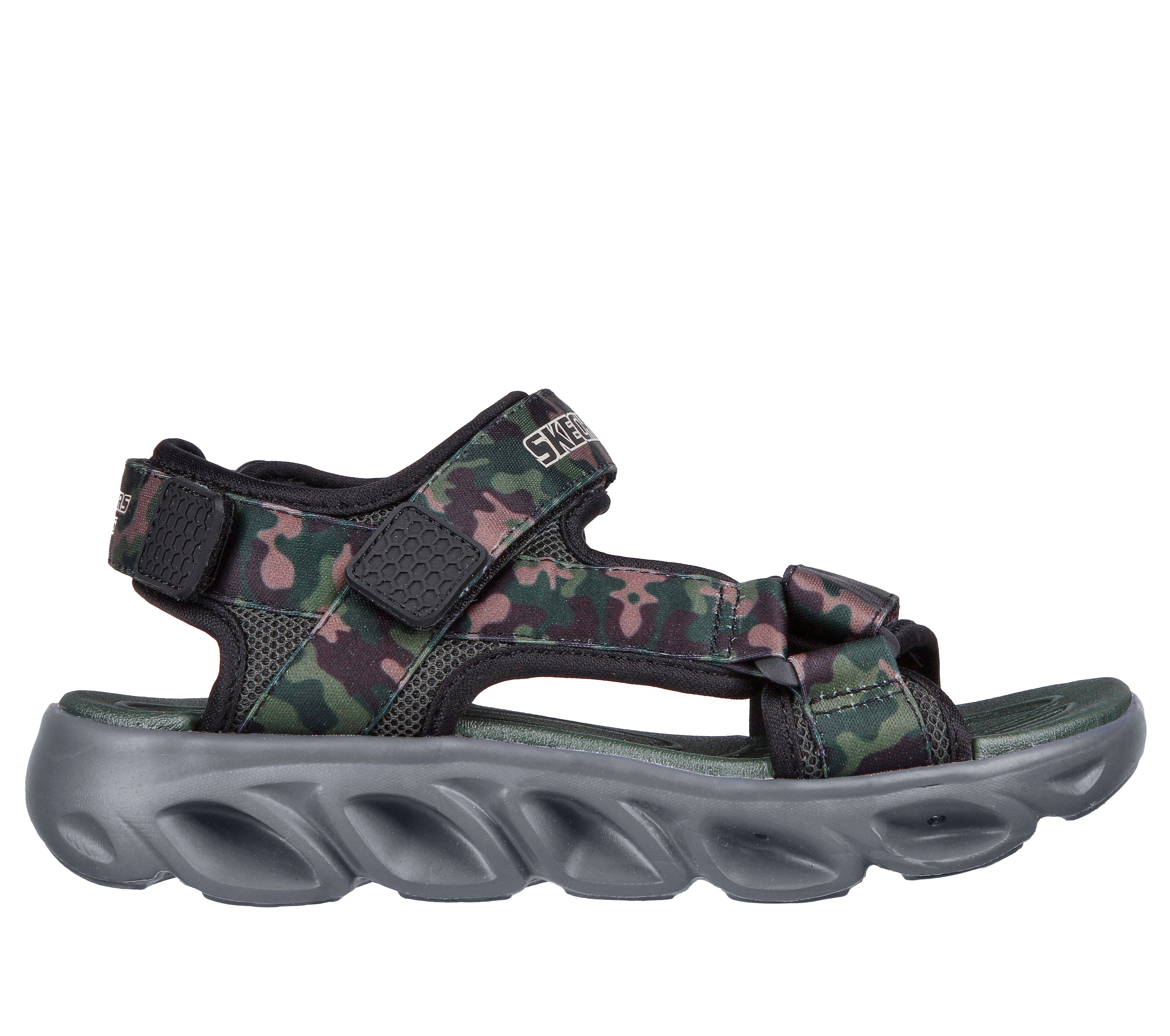Skechers HYPNO-SPLASH - SUN BREAKS Sandale Sommerschuh mit Klettverschluss, Größenschablone zum Download – Bild 4 von 5