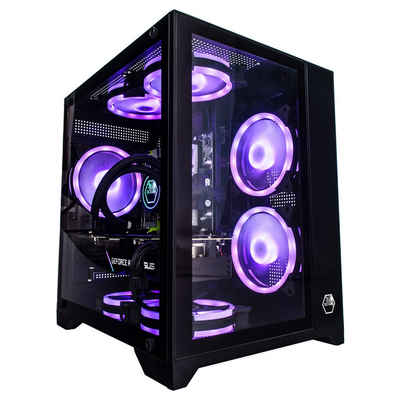 Inter-Tech Chroma Gaming PC RTX 3050/ 4060 128GB RAM Wasserkühlung RGB Win 11 Gaming-PC (Intel Intel e5 Intel E5 2680 v2, Wählbar: AMD RX 570/ NVIDIA RTX 3050/ GTX 1080/ RTX 4060, 32GB RAM, 250GB M.2 SSD, ohne HDD GB RAM, Wasserkühlung (beleuchtet, wartungsfrei), Wasserkühlung, RGB, RTX, 4k)