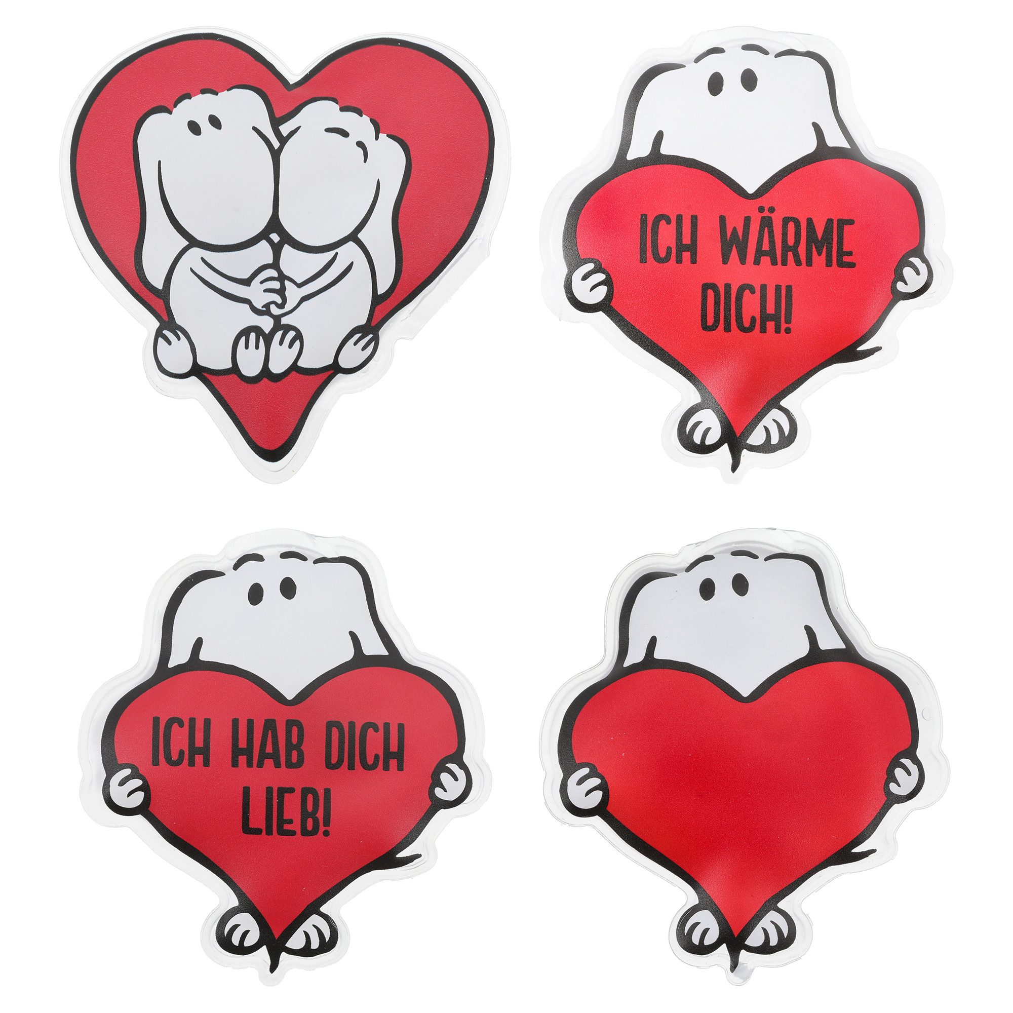 Annastore Грелка для рук Taschenwärmer wiederverwendbar Грелка для рук Taschenheizkissen, 4-tlg.