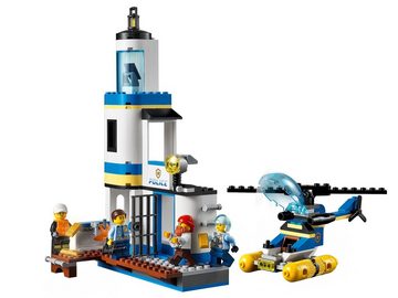 LEGO® Konstruktionsspielsteine LEGO® City - Polizei und Feuerwehr im Küsteneinsatz, (Set, 297 St)