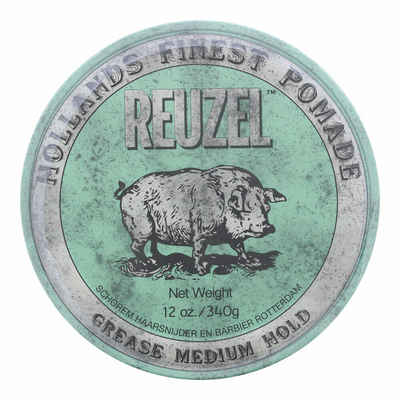 Reuzel Leave-in Pflege Green Medium Hold Grease Pomade 340 g