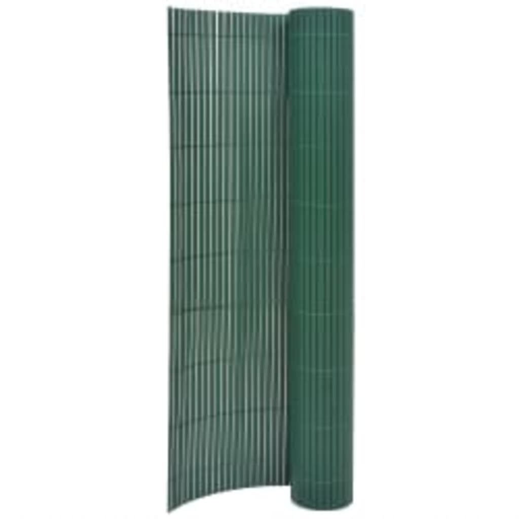 Gartenzaun Gartenzaun Doppelseitig 110x300 cm Grün