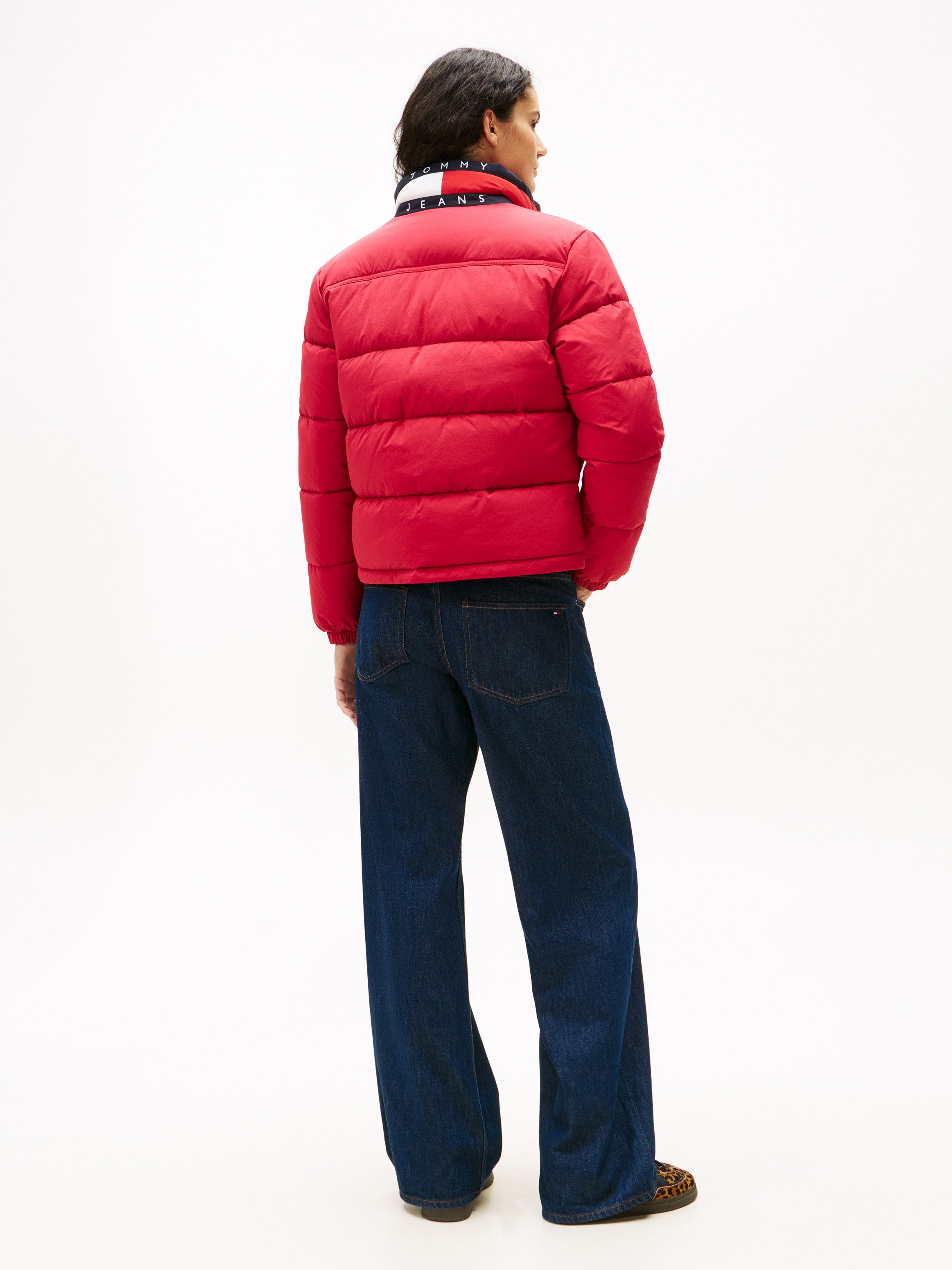 Tommy Jeans Steppjacke TJW ESS PUFFER FLAG JACKET EXT