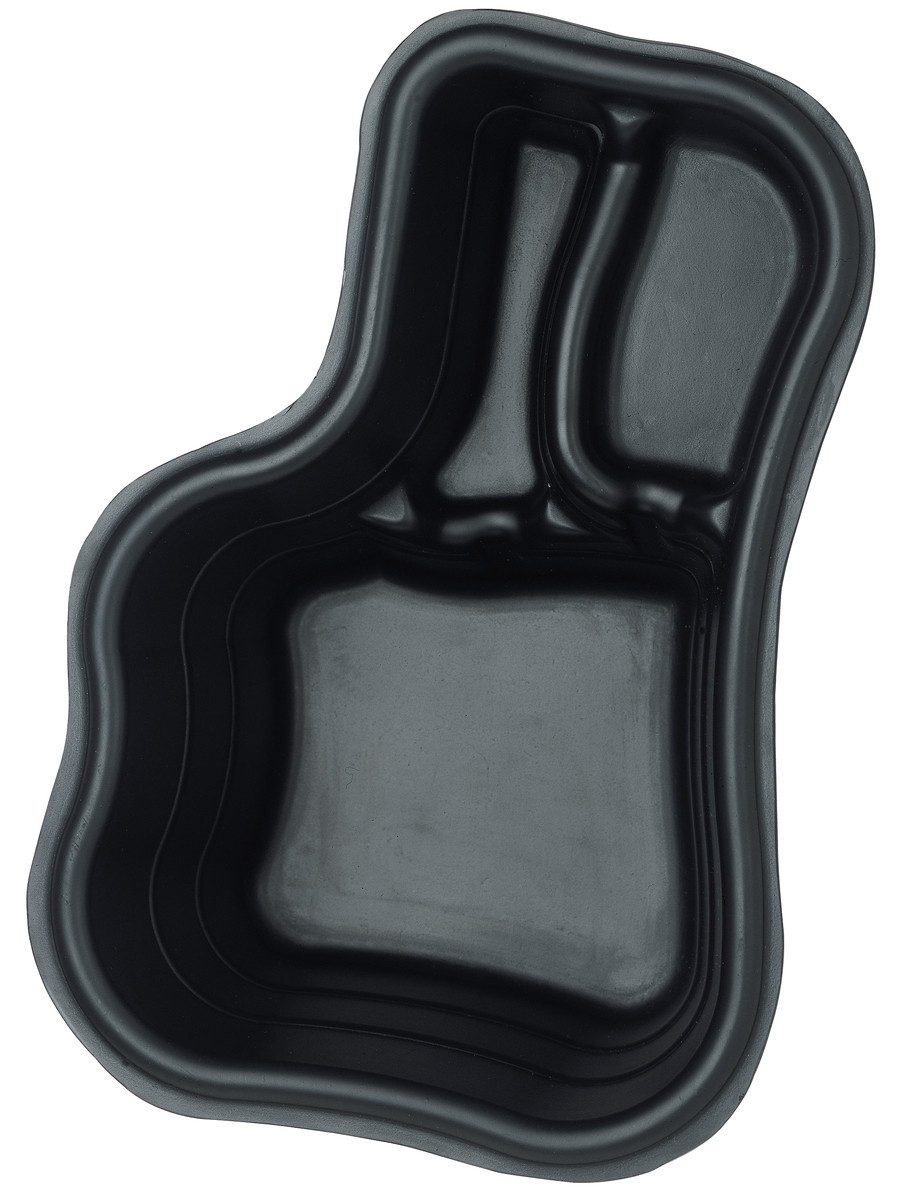Wacredo Fertigteich Teichschale PE 150, BxLxH: 80x120x45 cm, 150 l, Teichbecken, Fertigteich, Kunststoffbecken