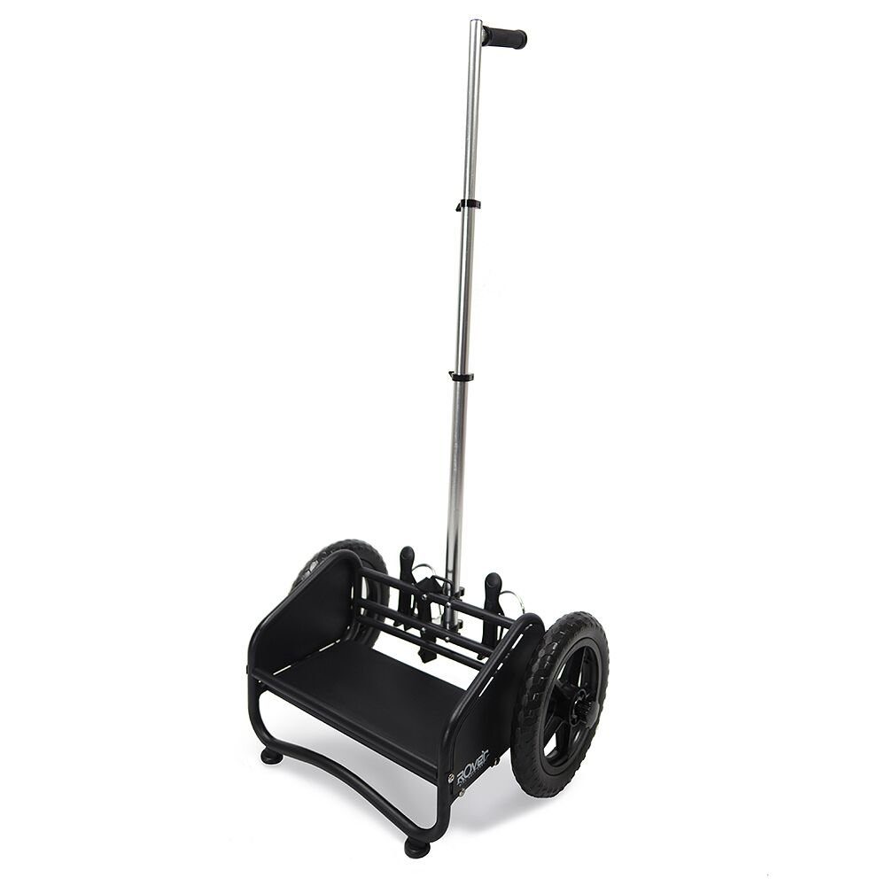 MVP Disc Sports Wurfscheibe Discgolf-Trolley Rover Cart, Stabile, pulverbeschichtete Aluminium-Rohrkonstruktion