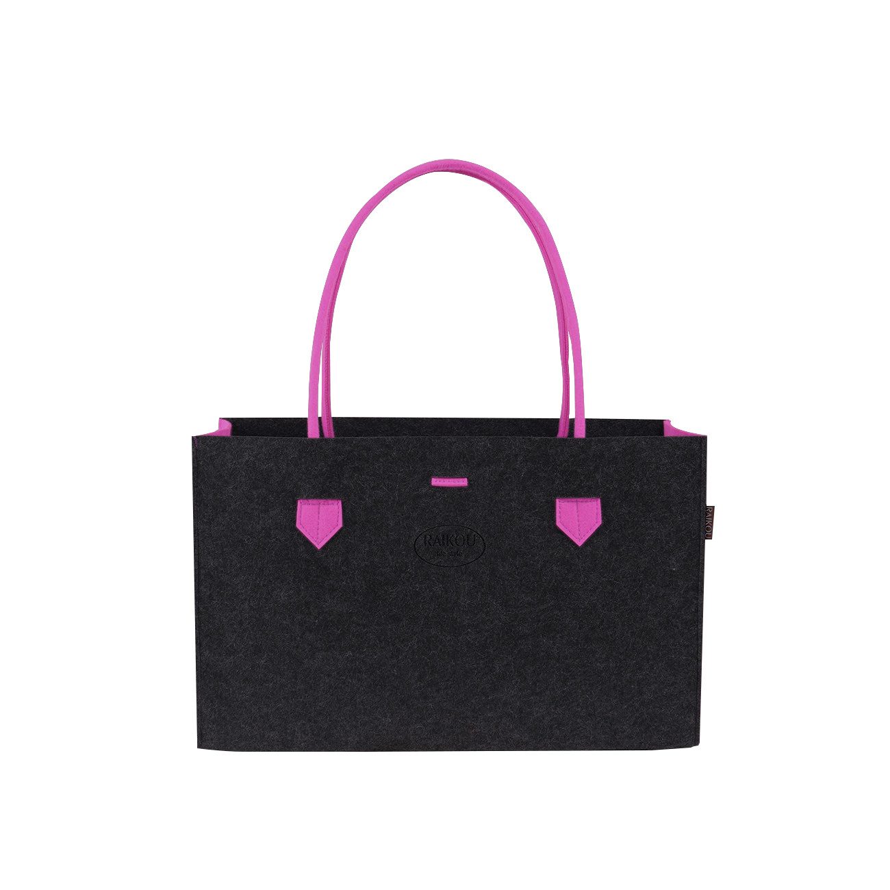 RAIKOU Einkaufsshopper Filztasche Zeitungskorb Kaminholztasche Spielzeugauf günstig online kaufen