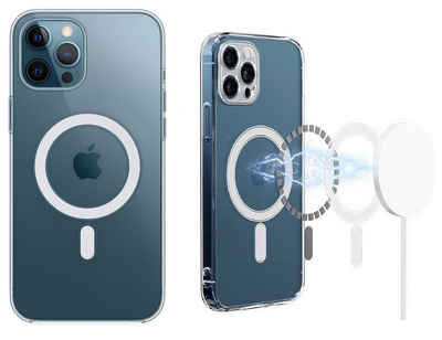 Wisam Smartphone-Hülle Wisam® Apple iPhone 12 (6.1) MagSafe Silikon Case