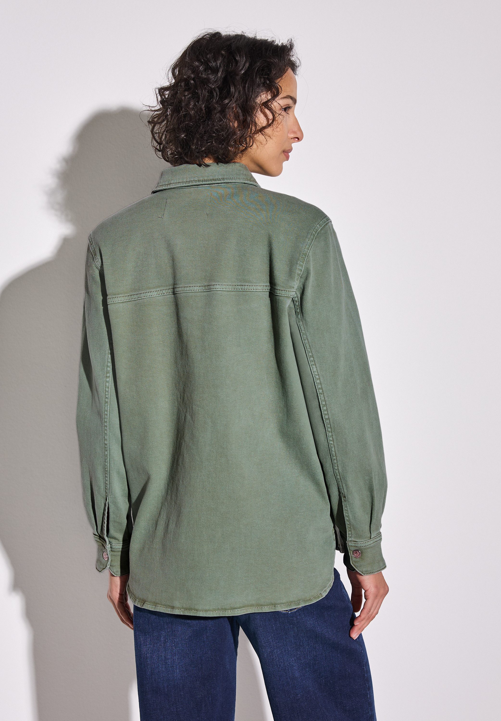 STREET ONE Jeansjacke mit Brusttasche günstig online kaufen