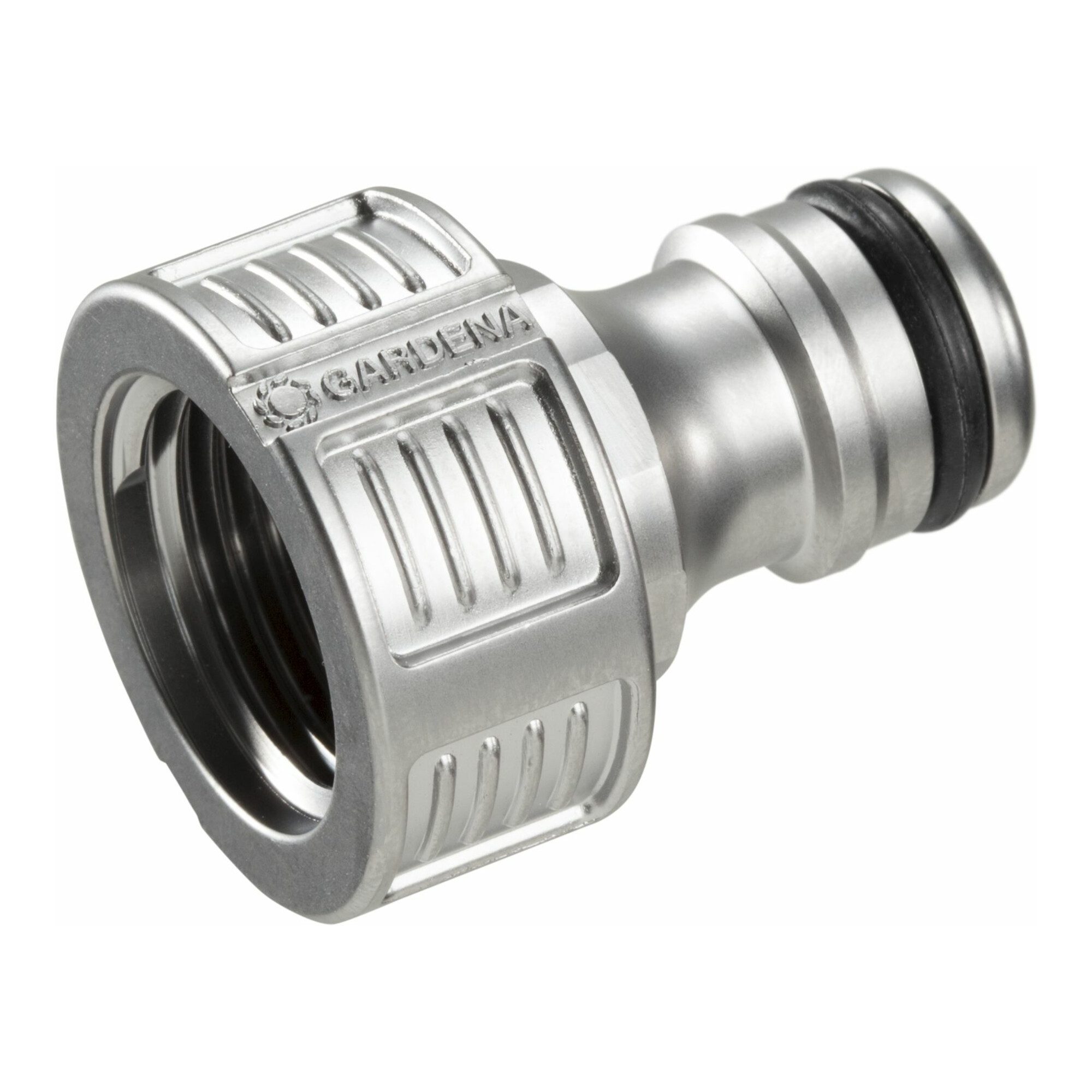 GARDENA Schlauchverbinder GARDENA Premium Hahnverbinder 21 mm (G 1/2), Blister