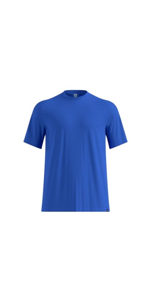 Odlo T-Shirt Wander-/Freizeit Cubic Light (leicht, schnelltrocknend) blau Herren