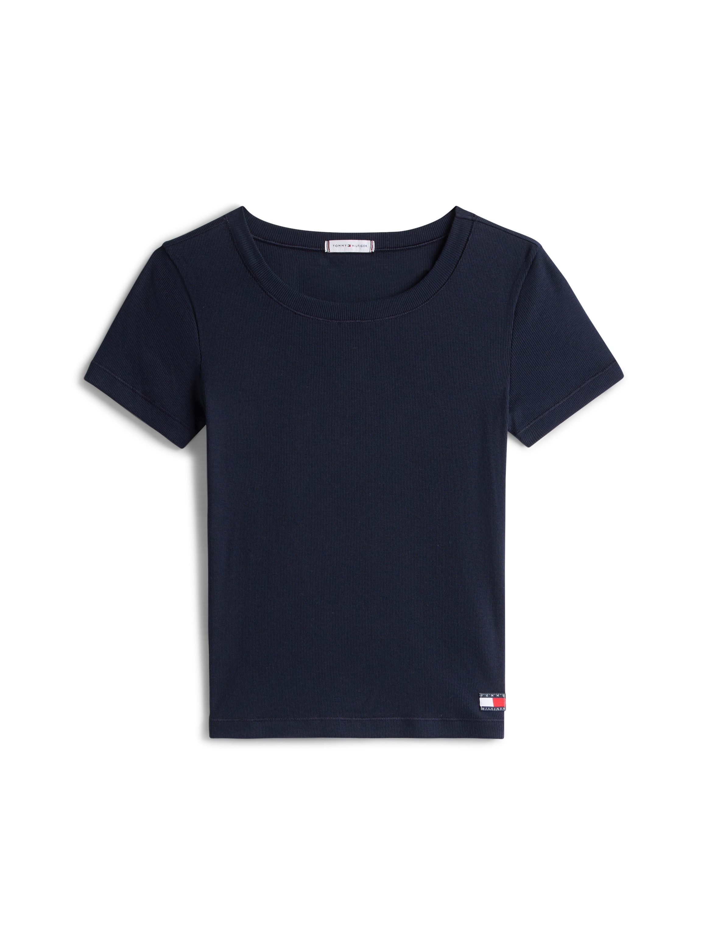 Tommy Hilfiger Underwear T-Shirt mit Ripp-Struktur, Rundhals – Bild 4 von 5