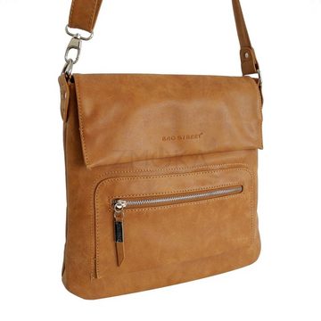 BAG STREET Handtasche Bag Street - Damen Messengerbag Damentasche Umhängetasche Auswahl