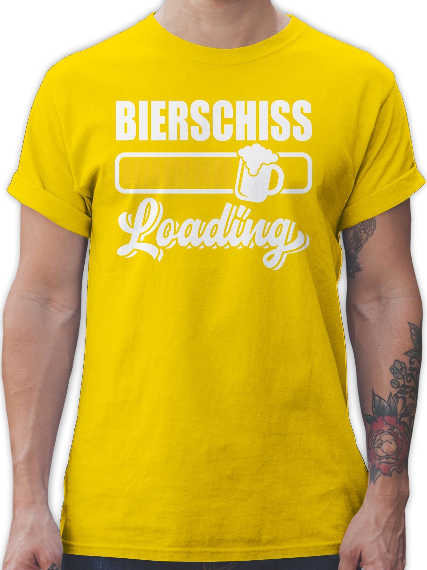 Bierschiss T-Shirt Karneval 3 loading Gelb Shirtracer Outfit
