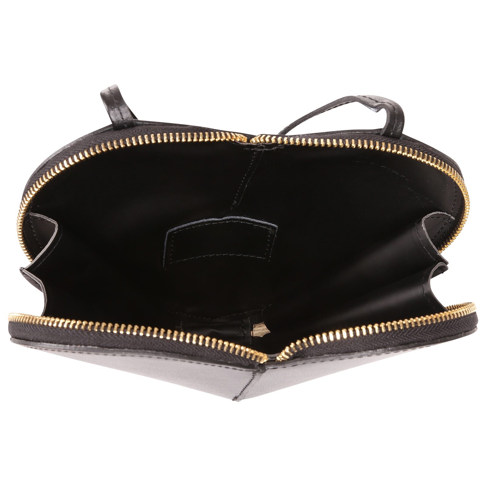 Toscanto Umhängetasche Toscanto Tasche schwarz Umhängetasche (Umhängetasche), Damen Umhängetasche Leder, schwarz ca. 22cm x ca. 16cm
