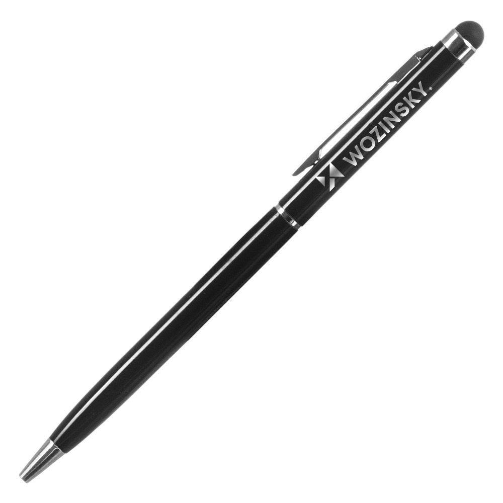 Wozinsky Eingabestift Touchpen Displaystift Kugelschreiber (Spar-Set, 1-St) 2-in-1 Stift & Stylus, weiche Spitze, keine Fingerabdrücke