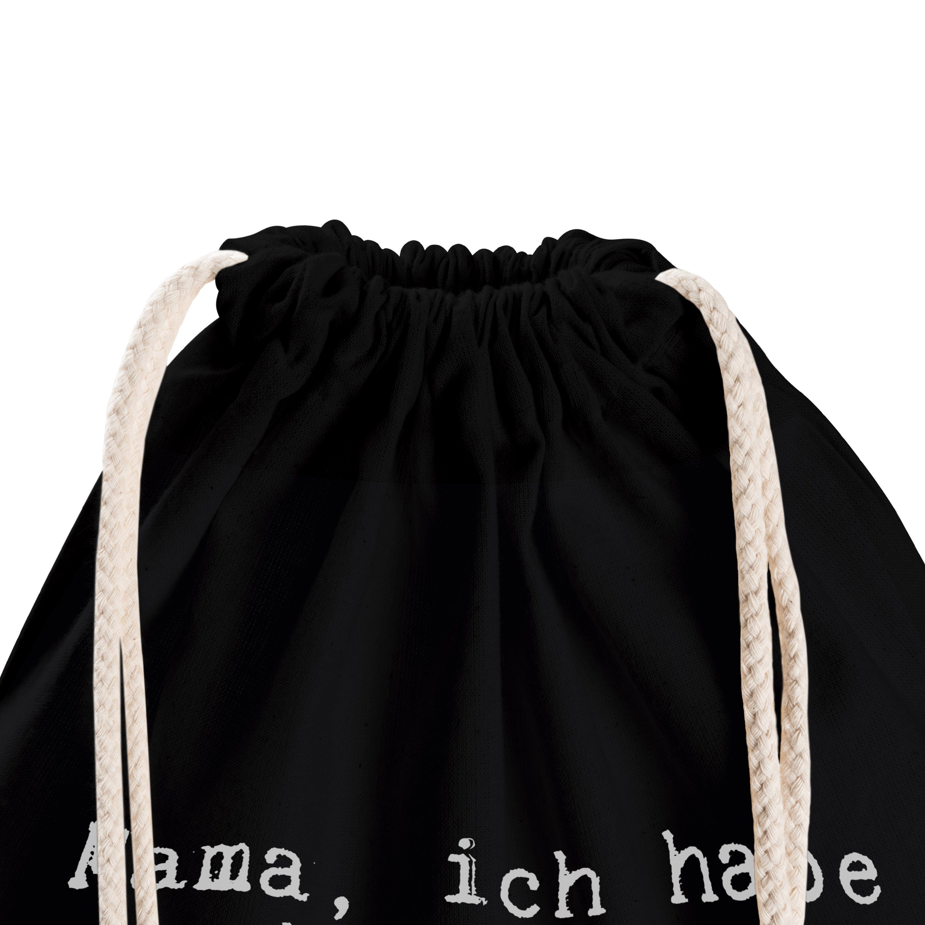 habe Schwarz Mrs. - Mama, Tas & Geschenk, (1-tlg) Panda Sporttasche ich nachgemessen.... - Mr. Geburtstag,