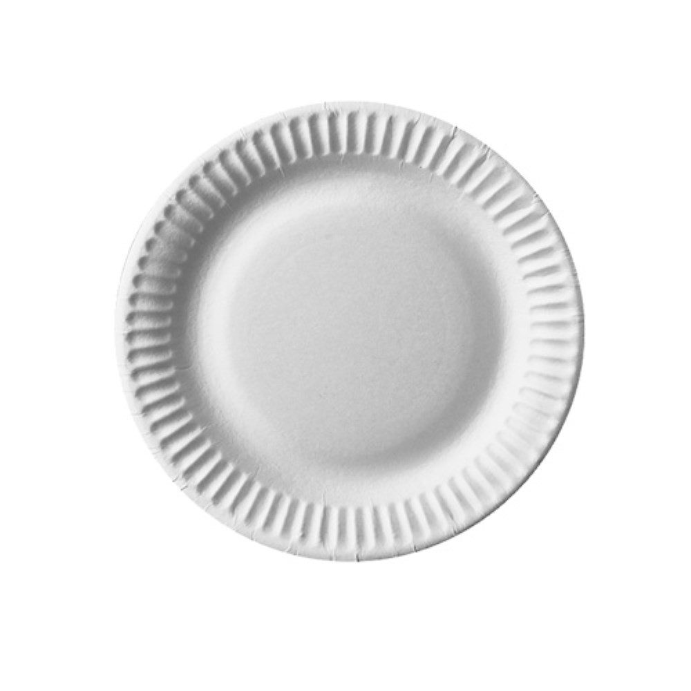 PAPSTAR Pappteller 100 Teller, Pappe "pure" rund Ø 15 cm weiss