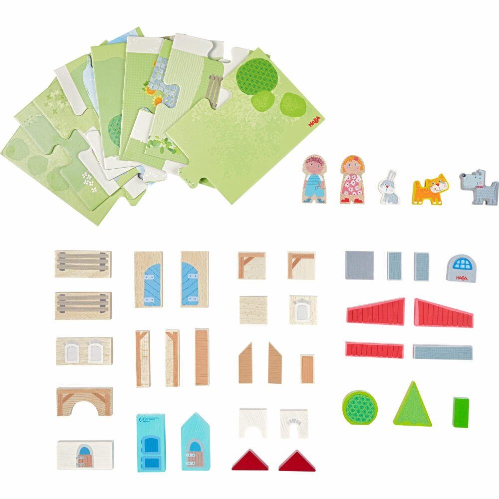 Haba Spielwelt Bausteine Puzzle-Landleben
