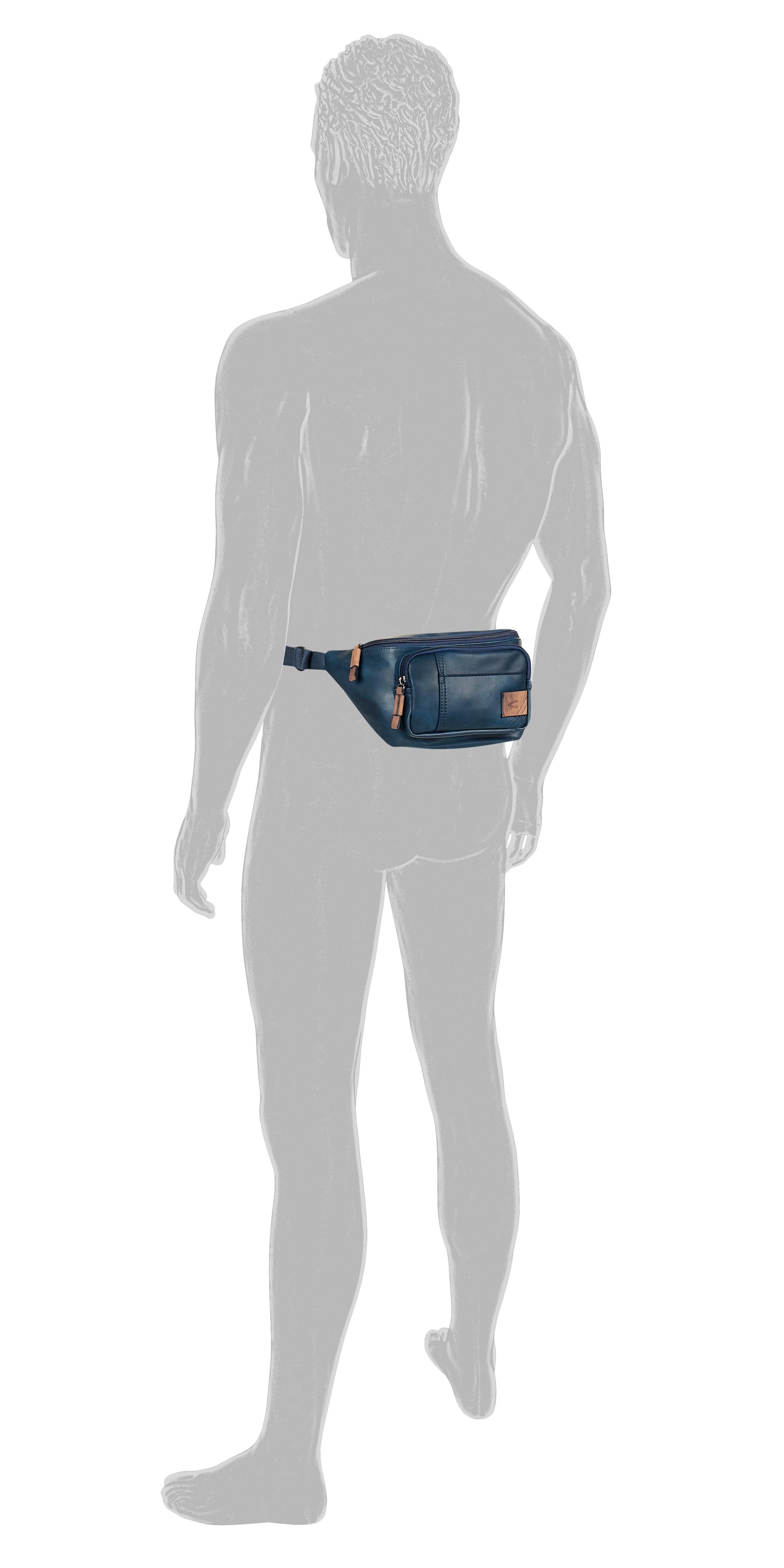 camel active Bauchtasche Laos, funktionaler Begleiter mit sportlichen Detai günstig online kaufen