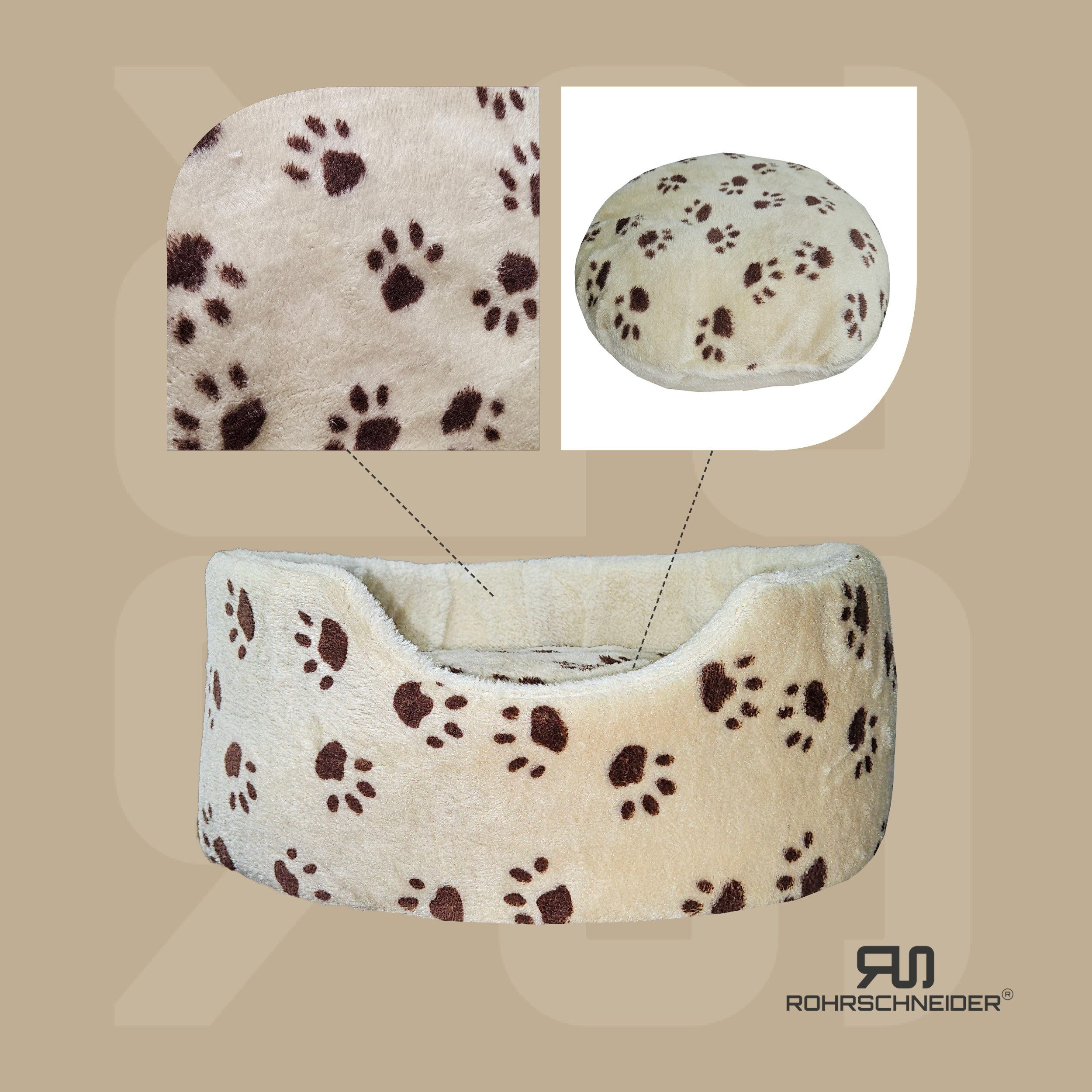 Rohrschneider Tierbett Hundebett Silvio mit Hundekotbeutelset günstig online kaufen