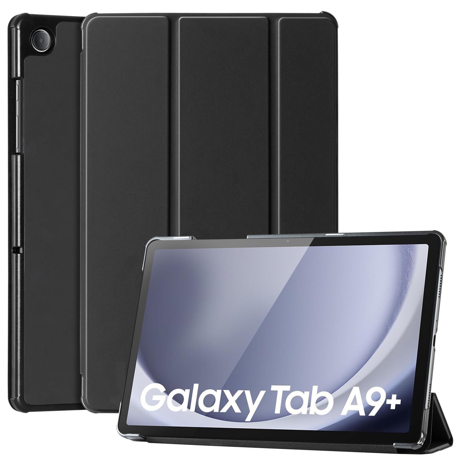 ibettertec Tablet-Hülle Hülle für Samsung Galaxy Tab A9+ Hülle 11 Zoll (SM-X210/X216/218)2023 Schutzhülle Kompatibel mit Samsung Galaxy Tab A9 Plus 11 Zoll, Modische Praktische Smart Auto Schlaf/Wach Funktion Standfunktion