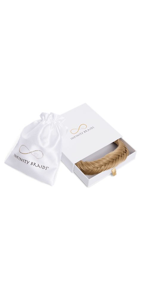 Infinity Braids Kunsthaar-Extension Infinity Braids Fishtail Braid Jolie Honey Blossom