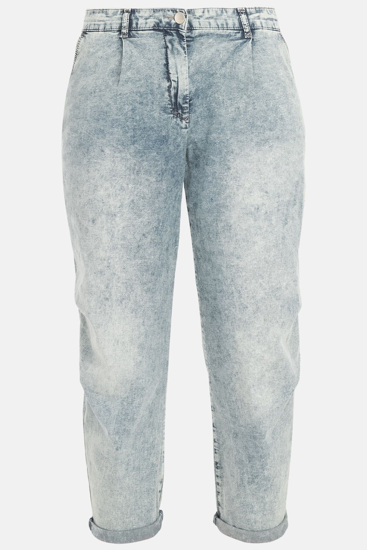 Recover Pants Relax-fit-Jeans Bonny mit Effektwaschung aufwendiger BLEACHED SKY