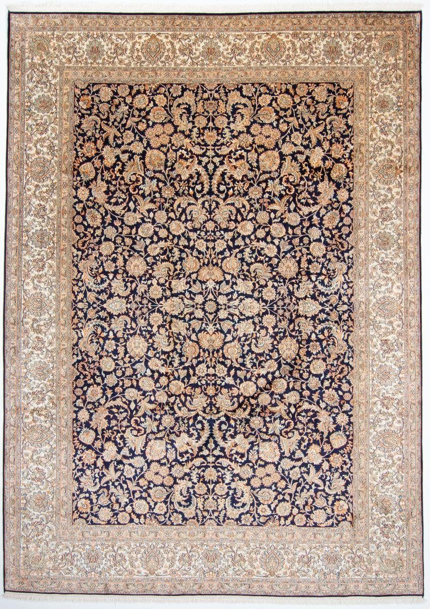 Seidenteppich Kaschmir Seide 244x342 Handgeknüpfter Orientteppich, Nain Trading, rechteckig, Höhe: 4 mm
