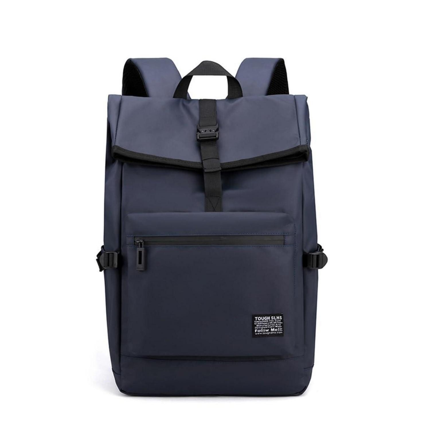 LuxusKollektion Laptoprucksack Rucksack Herren Blau 15,6 Zoll Laptop