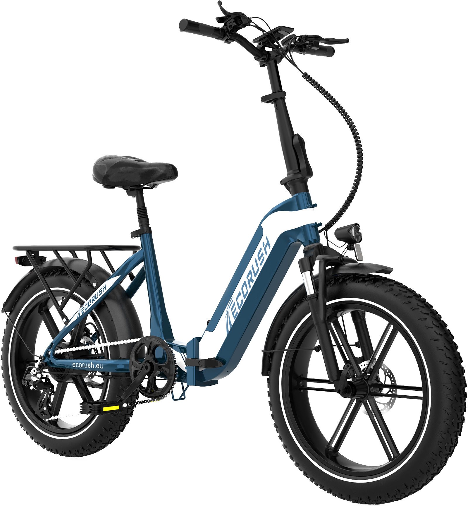E-Bike Klapprad 20*3,0 Zoll Elektrofahrrad bis zu 60-100km