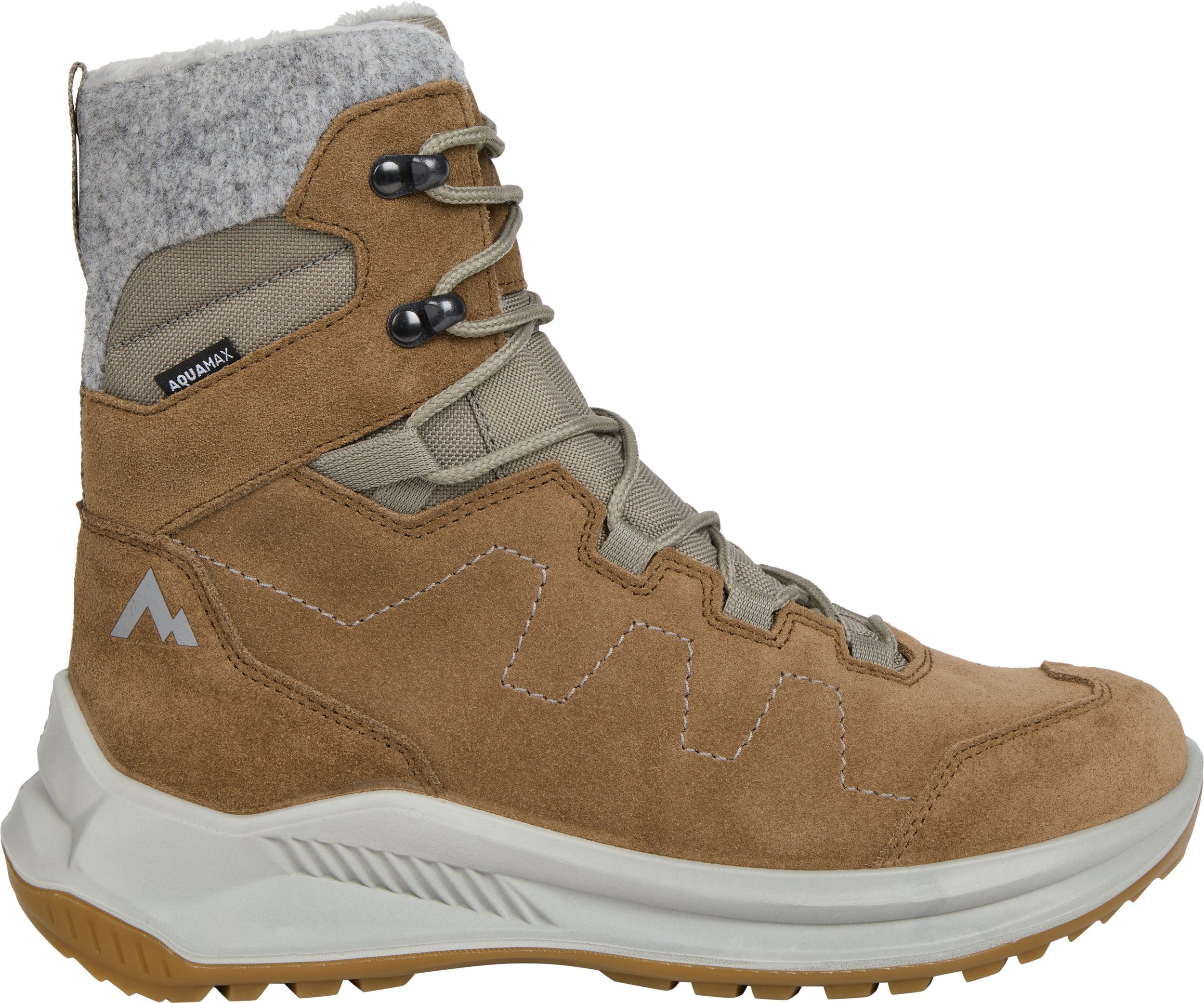 McKINLEY Da.-Après-Stiefel Elona HIGH AQX W BROWN/GREY LIGHT Winterstiefel