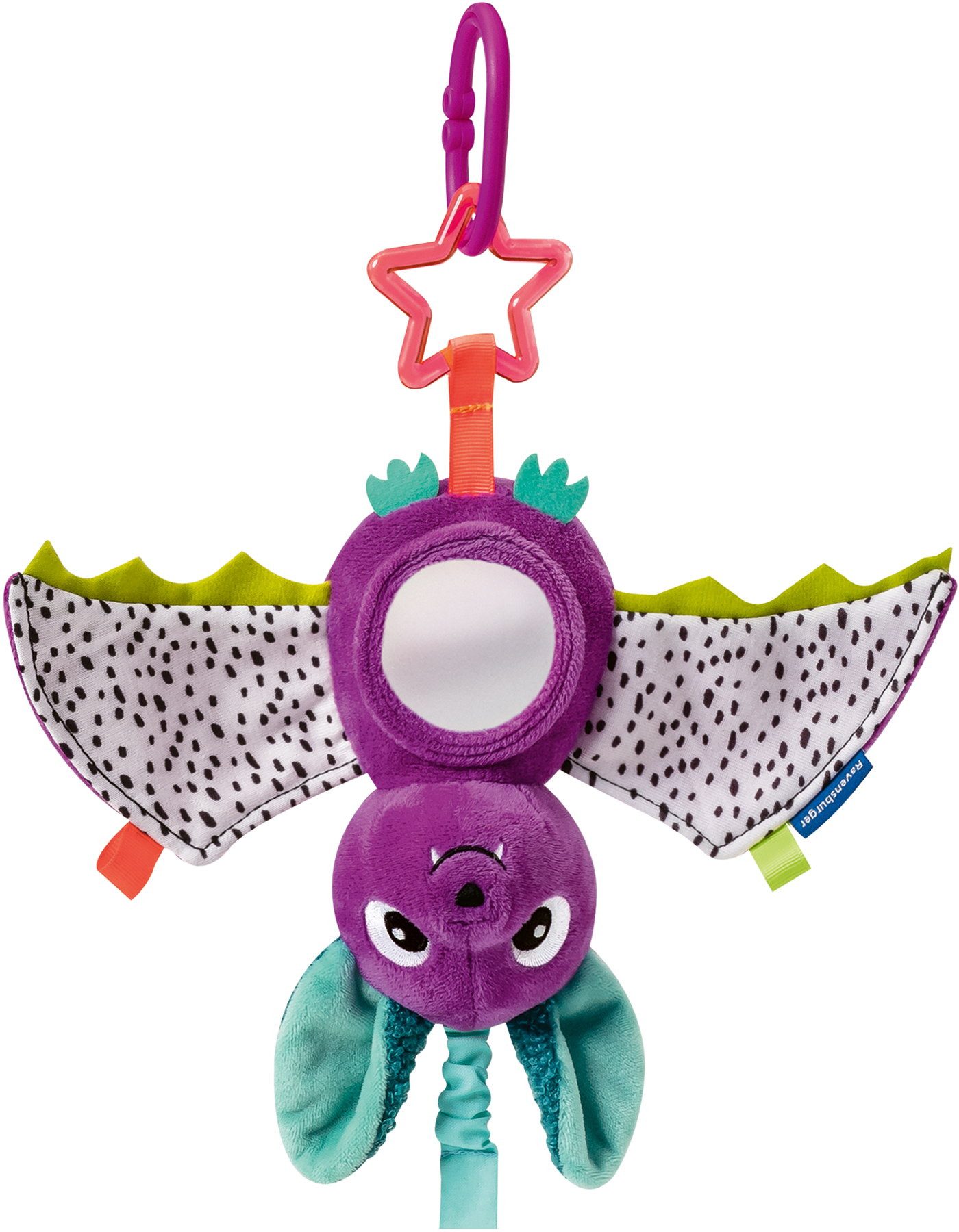 Ravensburger Greifling Babywelt Hängefigur Play+ Activity Fledermaus 12034051