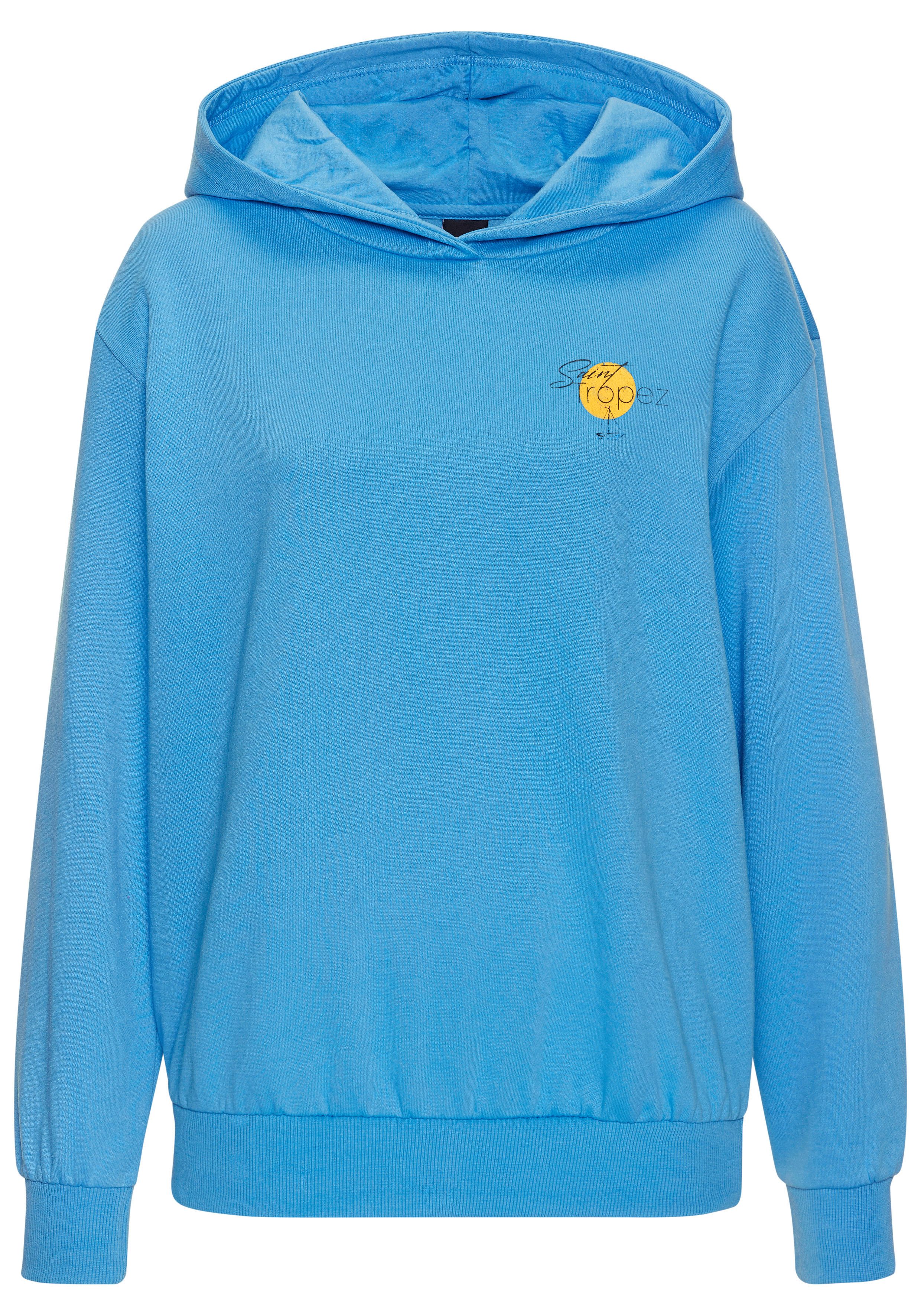 Bench. Loungewear Kapuzenpullover mit großem Print auf dem Rücken, Home- und Loungewear Serie