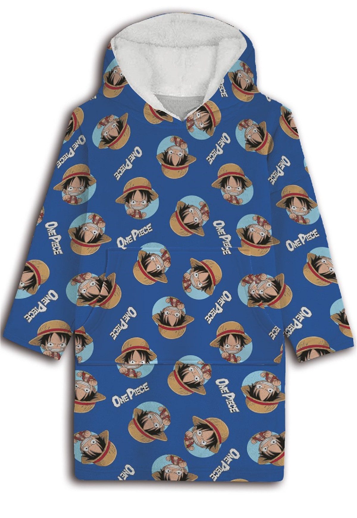 One Piece Poncho - Bequemer Überwurf mit Kapuze für Erwachsene in Einheitsg günstig online kaufen