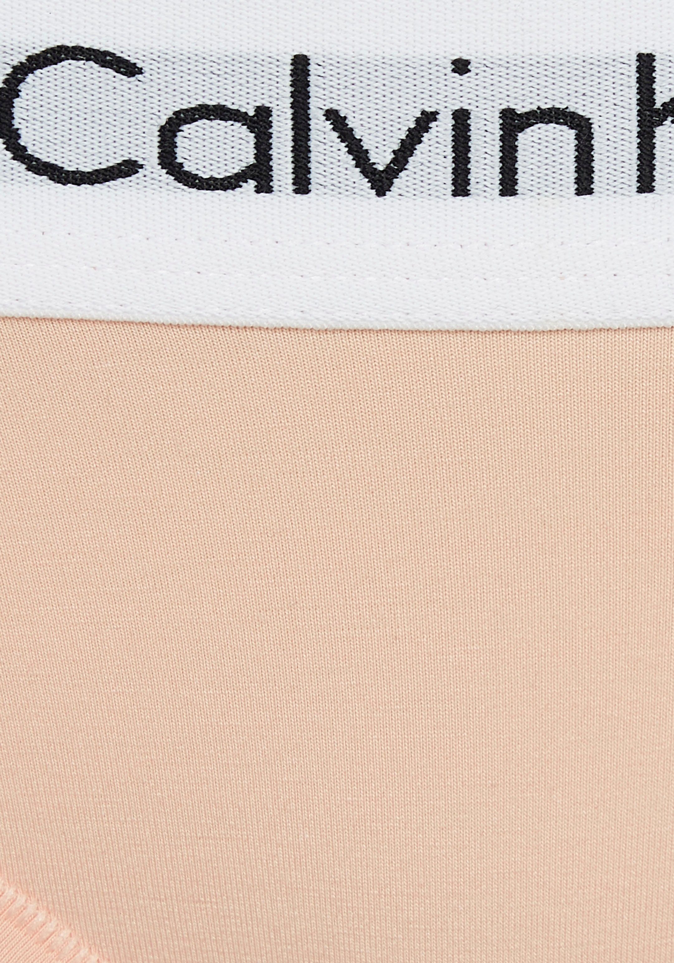 Wäsche/Bademode Unterhosen Calvin Klein Bikinislip MODERN COTTON mit breitem Bündchen