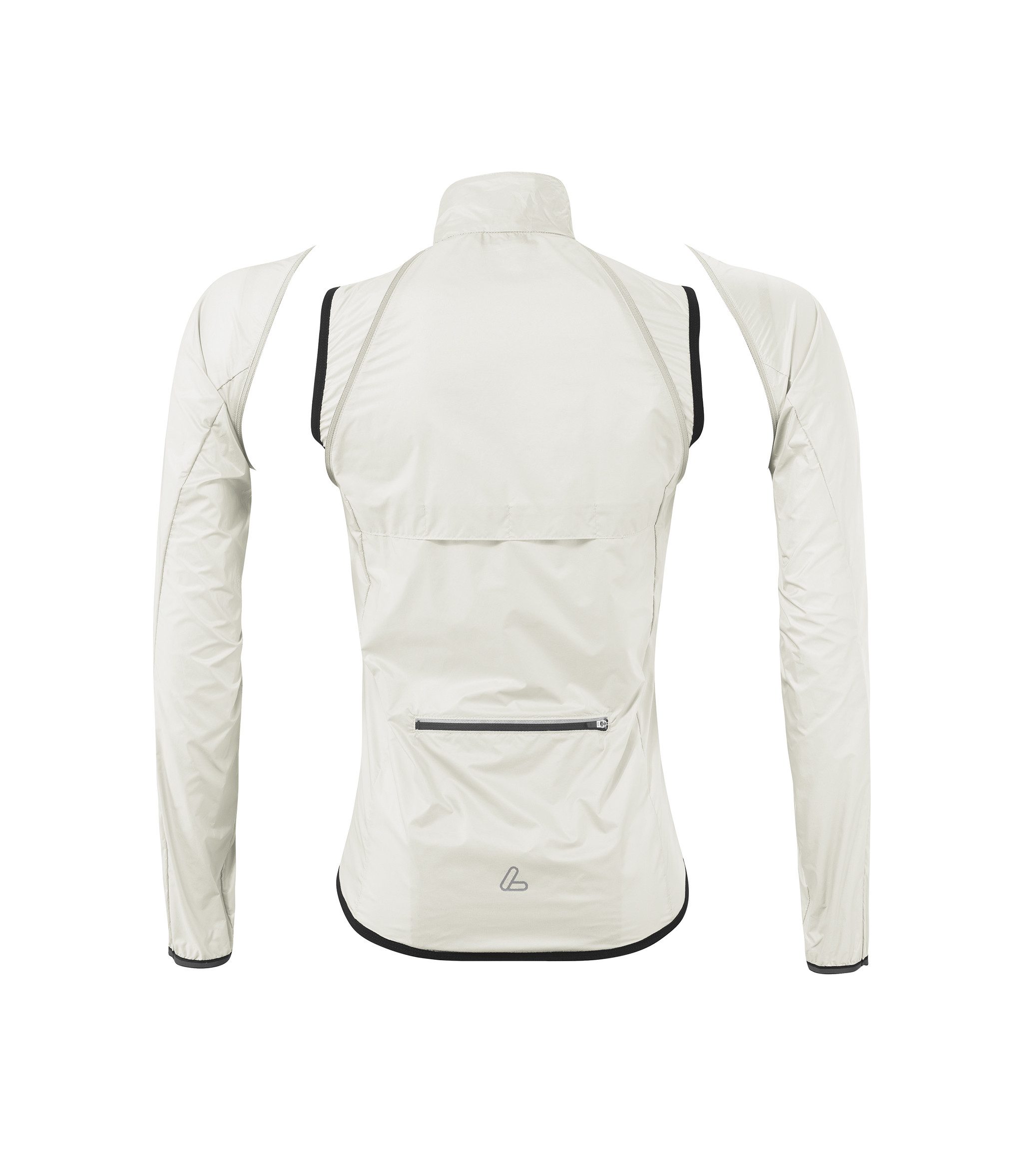 Löffler Funktionsjacke W BIKE ZIP-OFF JACKET WINDSHEL WHITE/ INDIGO