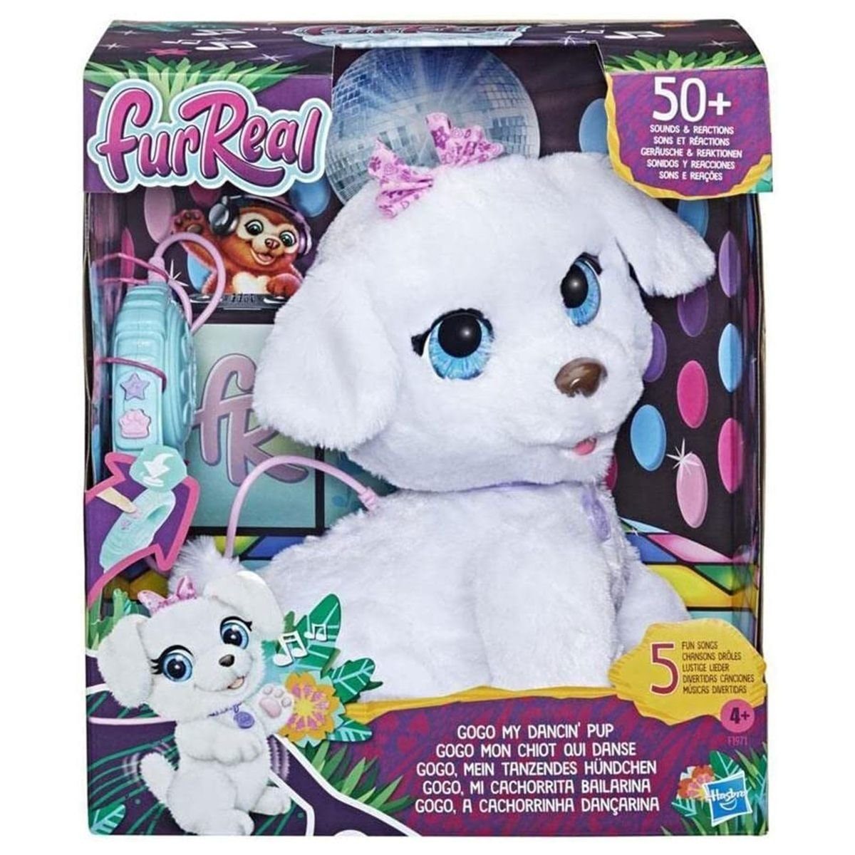 Spielfigur Hasbro F1971 - furReal - Gogo, mein tanzendes Hündchen